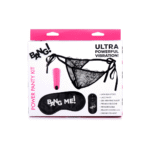 Power Panty con slip in pizzo, pallina vibrante e benda - immagine 2