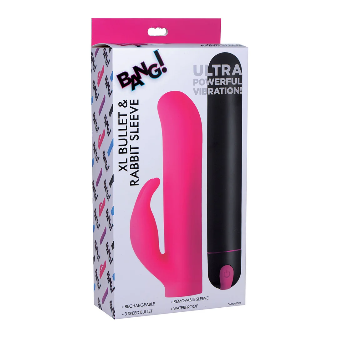 XL Bullet e sleeve rabbit in silicone XR Brands - immagine 1
