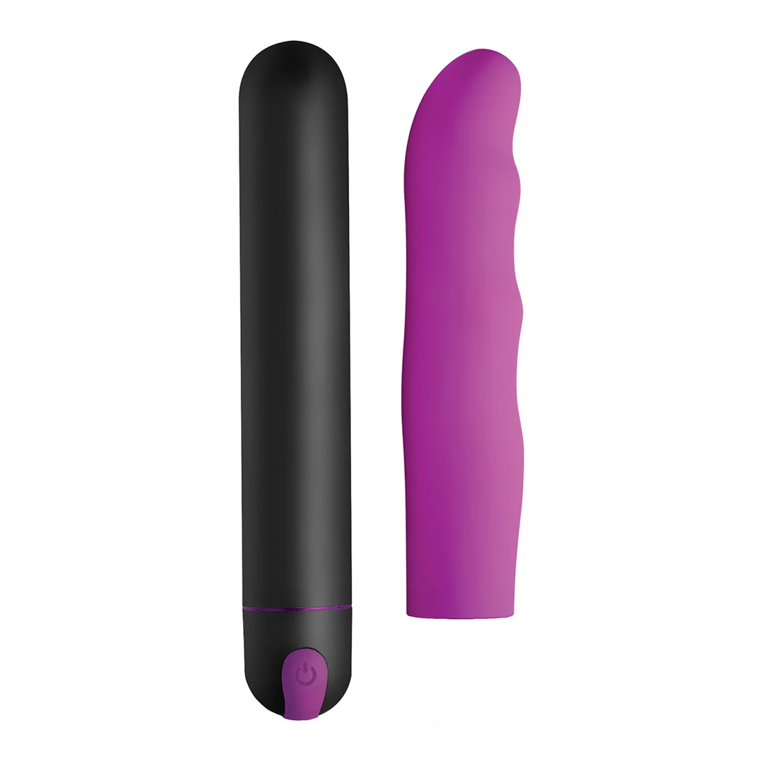 XL Bullet e sleeve ondulata in silicone XR Brands - immagine 4