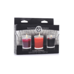Set di candele colanti Flame Drippers per il gioco con le candele, leggermente profumate, 3 pezzi