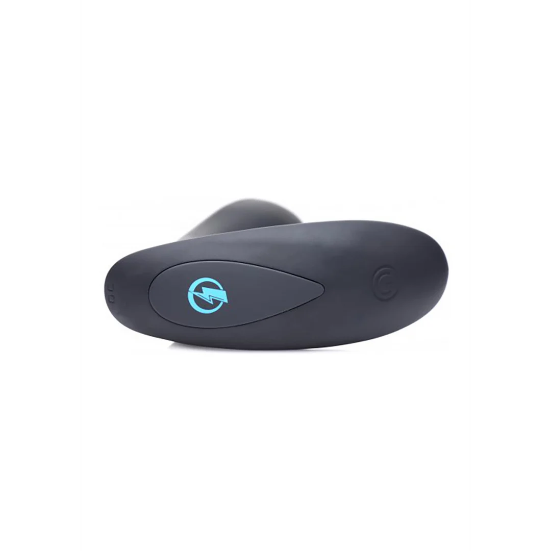 Stimolatore prostatico con telecomando – E Stim Pro massaggiatore prostatico vibrante in silicone + telecomando - immagine 2