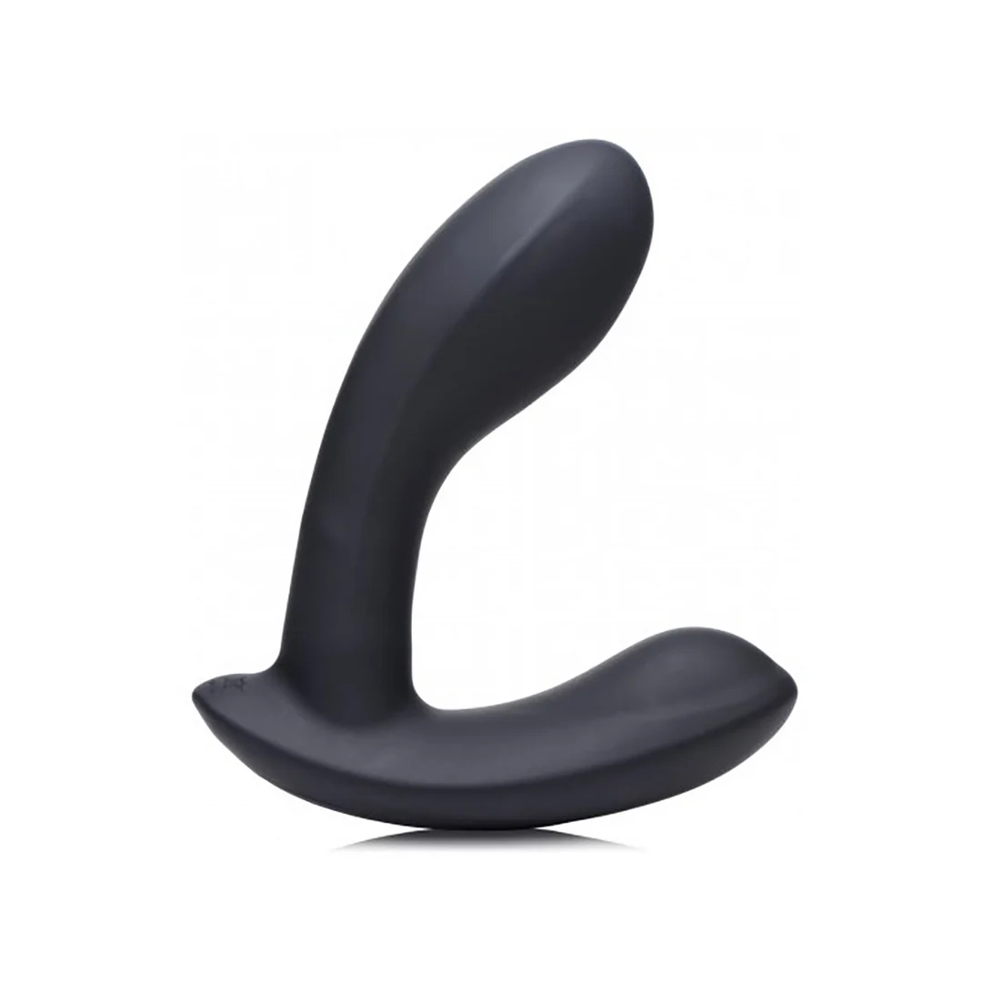 Stimolatore prostatico con telecomando – E Stim Pro massaggiatore prostatico vibrante in silicone + telecomando - immagine 5