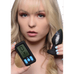 Plug anale vibrante in silicone E Stim Pro con telecomando - immagine 3