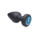 Plug anale vibrante in silicone E Stim Pro con telecomando - immagine 4