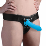 Vibratore a pressione e termoreattivo con ventosa, blu | XR Brands - immagine 2
