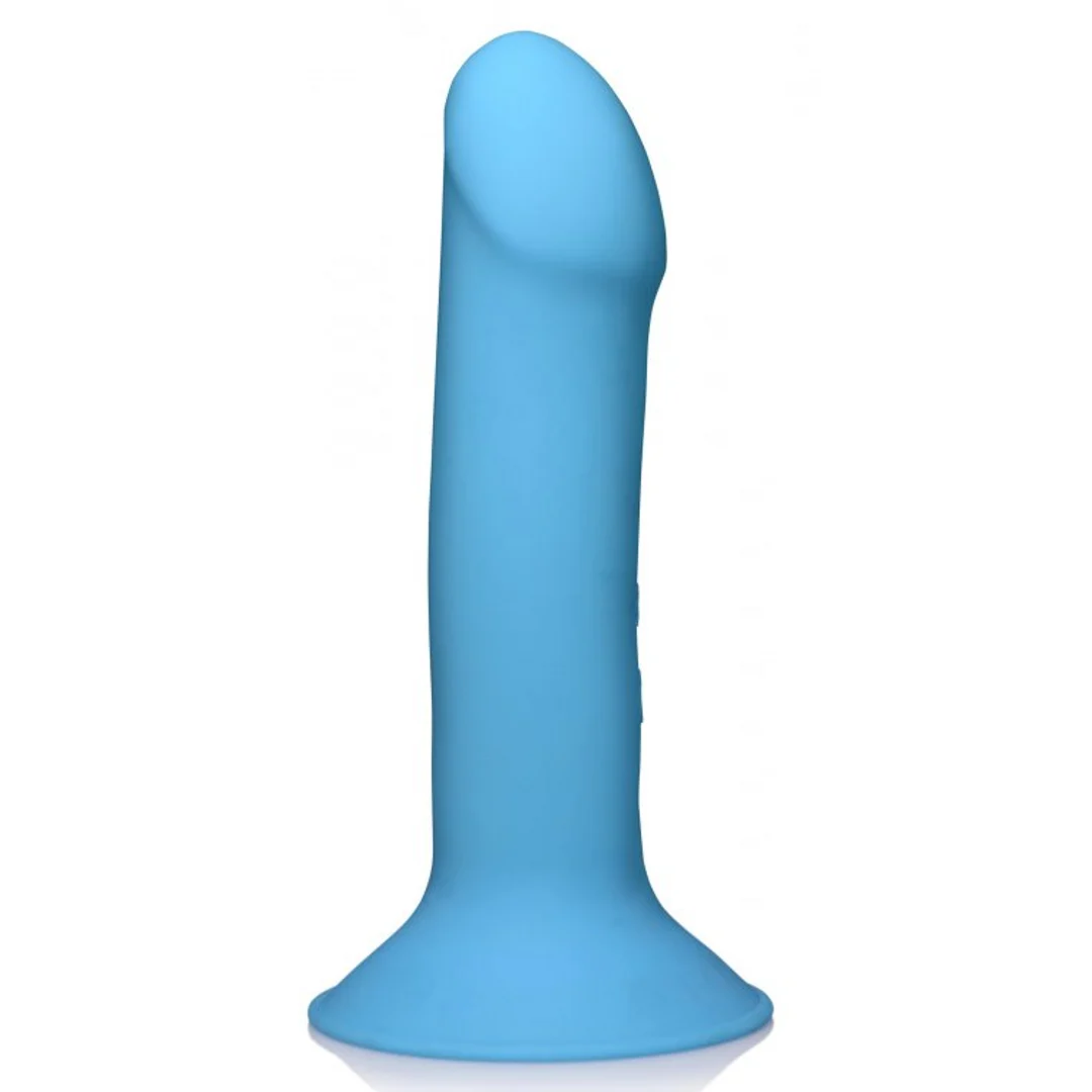 Vibratore a pressione e termoreattivo con ventosa, blu | XR Brands - immagine 4