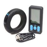 Anello fallico vibrante con telecomando – Anello fallico in silicone vibrante ed E Stim + telecomando - immagine 3