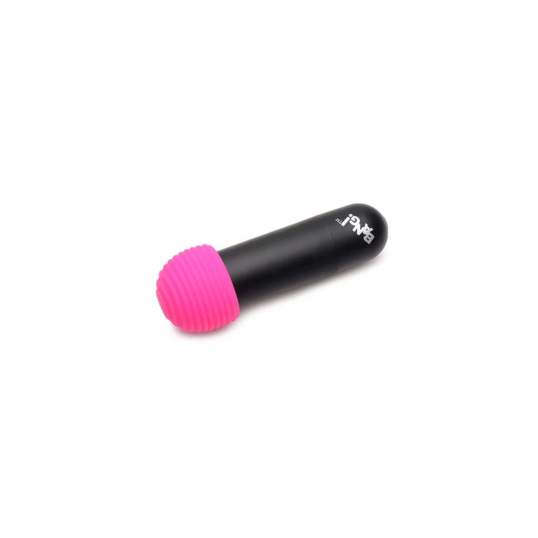 Vibratore bullet ricaricabile con 4 accessori fluorescenti al buio di XR Brands - immagine 2