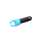 Vibratore bullet ricaricabile con 4 accessori fluorescenti al buio di XR Brands - immagine 3