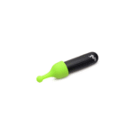 Vibratore bullet ricaricabile con 4 accessori fluorescenti al buio di XR Brands - immagine 4