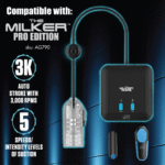 Masturbatore XR Brands Milker in TPE con fascia per i testicoli - immagine 4