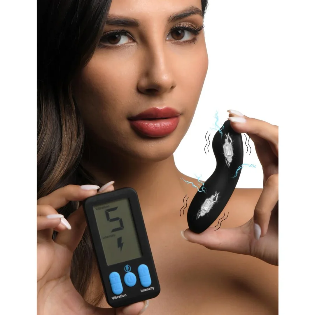 Toy di coppia con telecomando, vibratore per slip E Stim con telecomando, nero - immagine 6