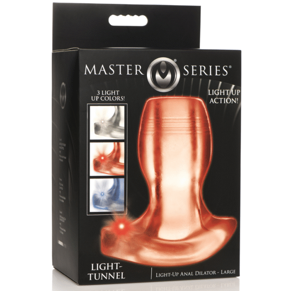 XR Brands Lichttunnel dilatatore anale luminoso L