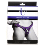 Imbracatura corsetto in pelle Bodice Deluxe rosa - immagine 8