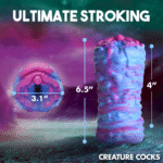 Masturbatore alieno Cyclone in silicone - immagine 6