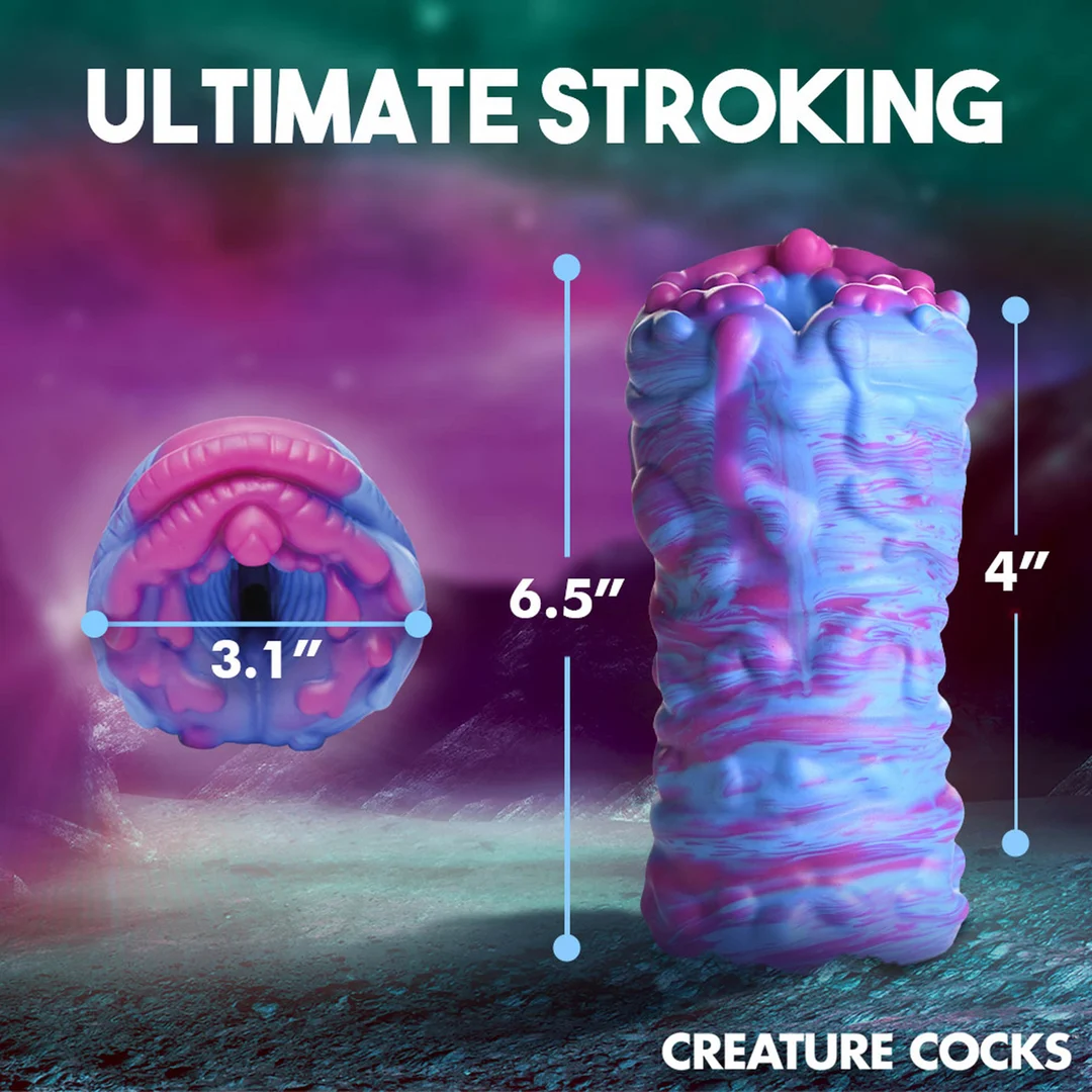 Masturbatore alieno Cyclone in silicone - immagine 6