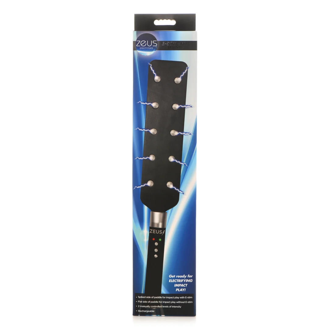 Paddle BDSM con punte | Spiked Paddle | Nero - immagine 2