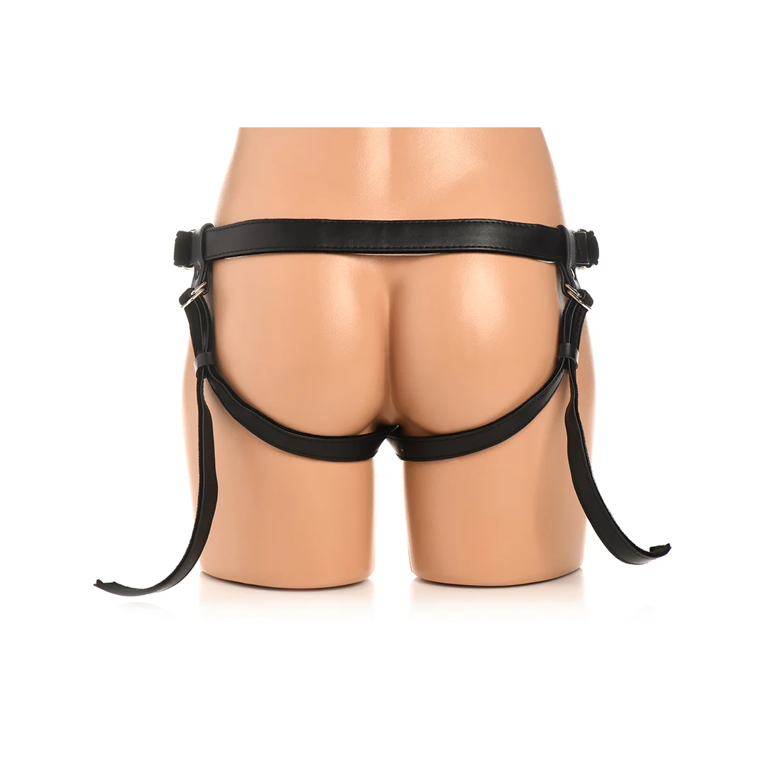Velvet Kiss, imbracatura strap on nera - immagine 2