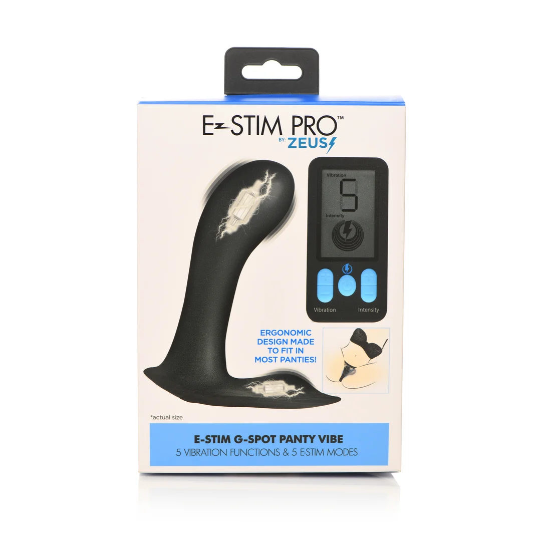 E Stim Pro vibratore per punto G da indossare nero - immagine 2