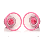 Stimolatore per capezzoli con 10 modalità, succhiatori rotanti in silicone con 2 supporti - immagine 3