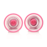 Stimolatore per capezzoli con 10 modalità, succhiatori rotanti in silicone con 2 supporti - immagine 4