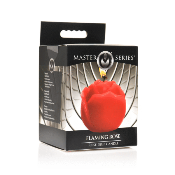 Candela colante Flaming Rose, rossa