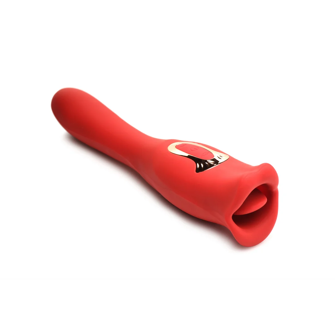 Vibratore a doppia estremità XR Brands Kiss and Tell Pro - immagine 4