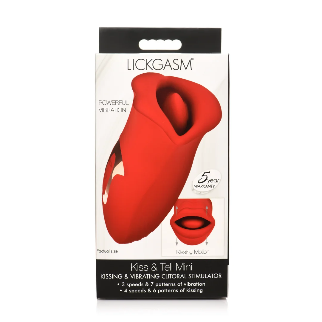 Stimolatore clitorideo in silicone Kiss and Tell - immagine 2