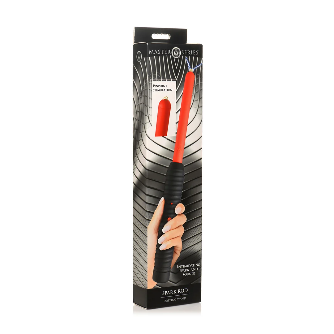 AH274-2 XR Brands Spark Rod, bacchetta per scosse rossa - immagine 1