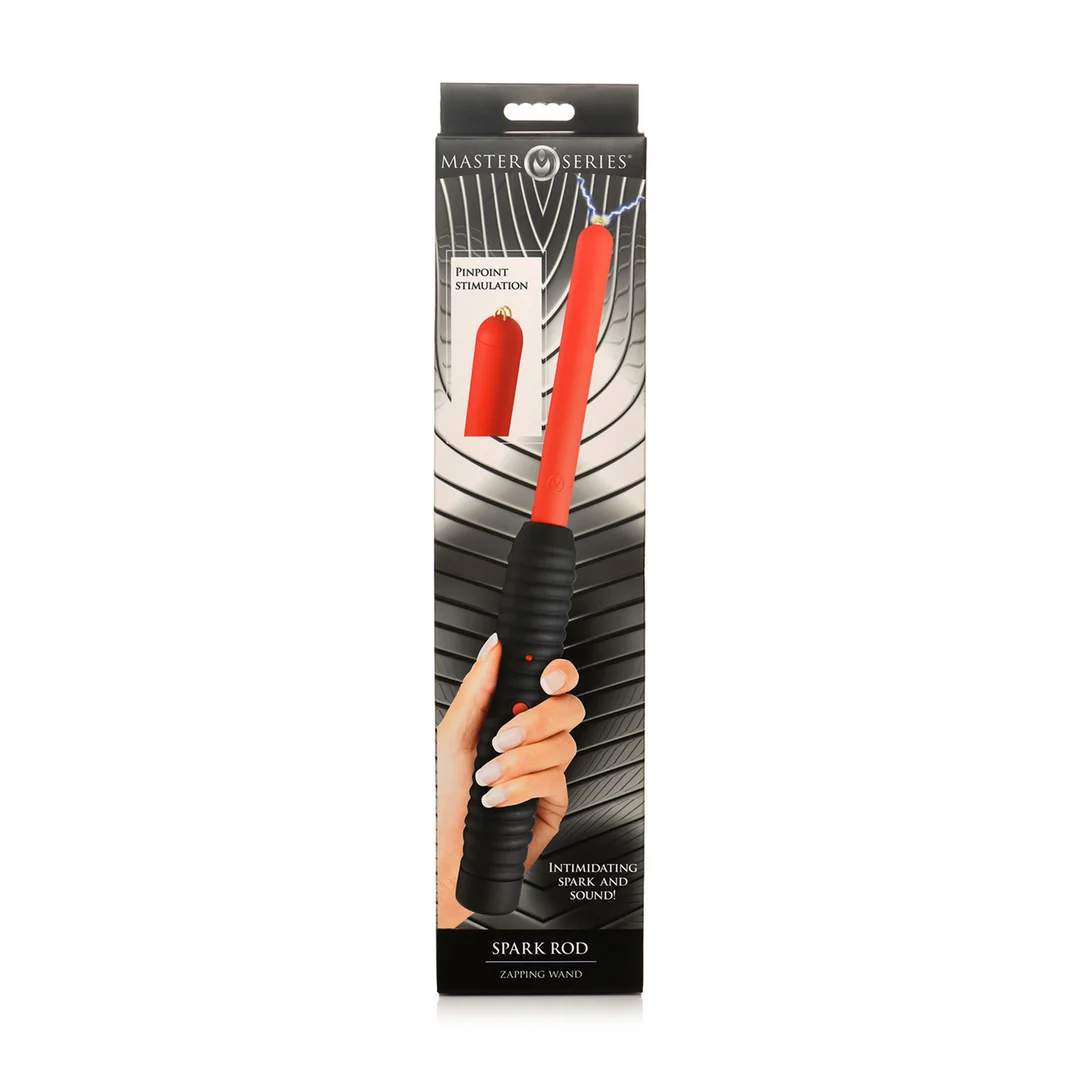 XR Brands Spark Rod, bacchetta per scosse rossa - immagine 2