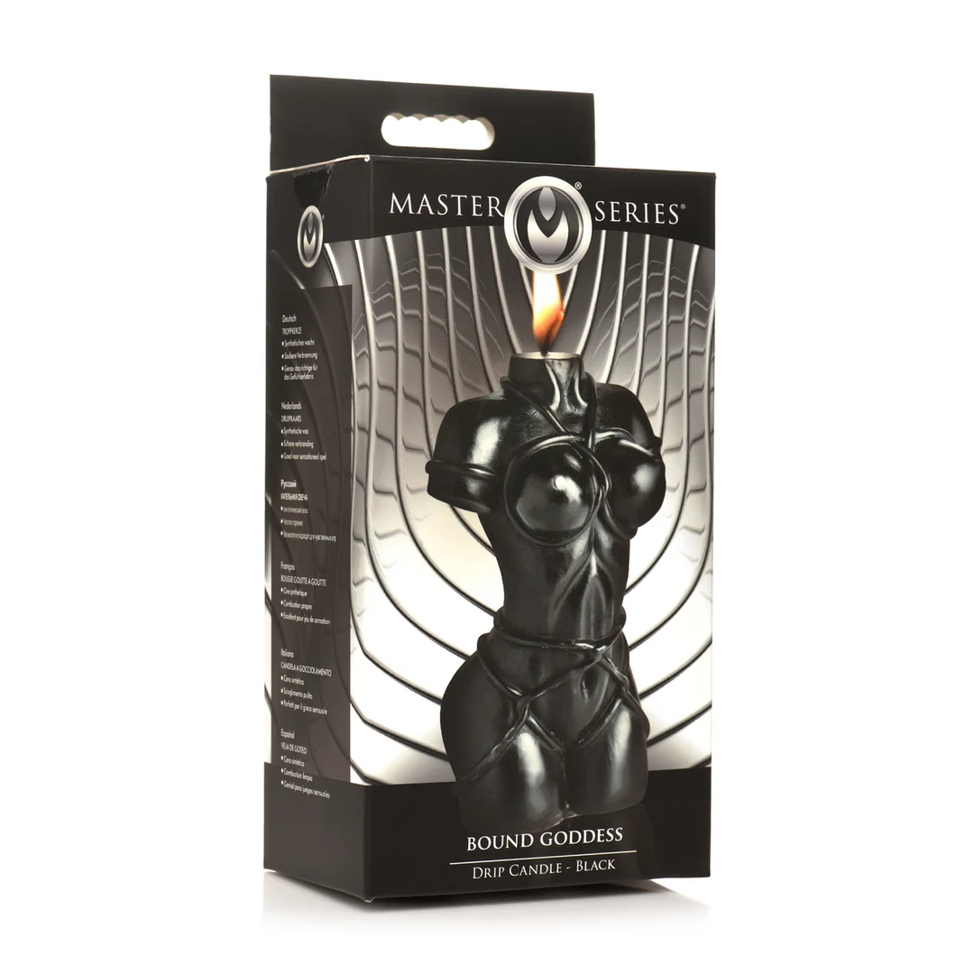 Candela colante nera Bound Goddess - immagine 1