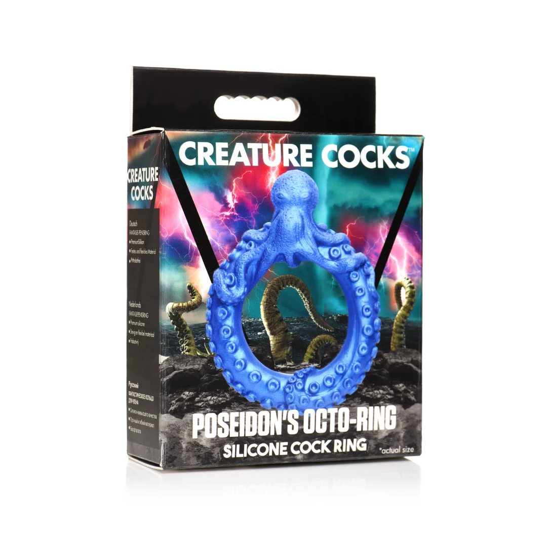 Anello fallico in silicone Poseidon's Octo Ring - immagine 1
