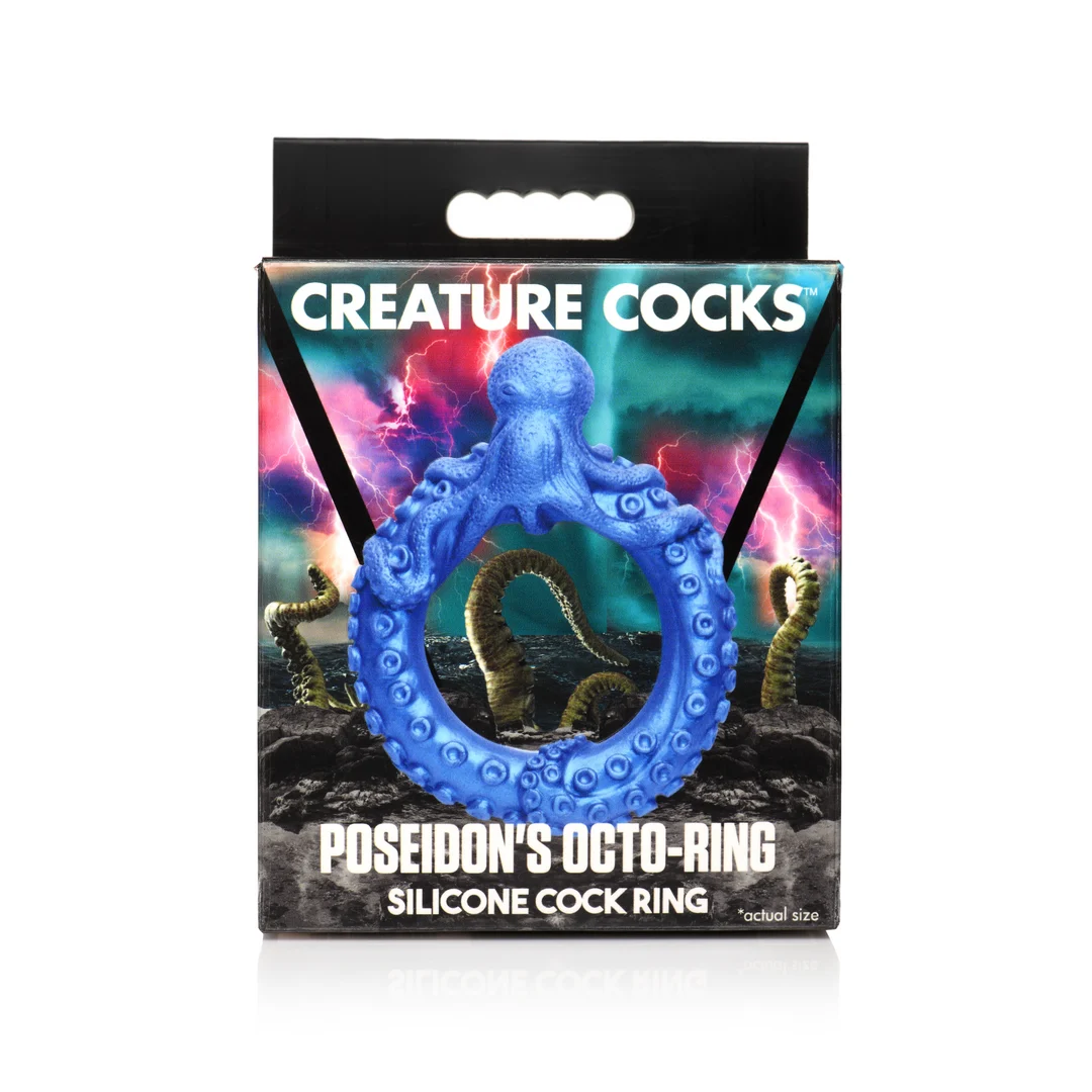 Anello fallico in silicone Poseidon's Octo Ring - immagine 2