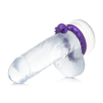 Anello fallico in silicone Slitherine viola - immagine 6