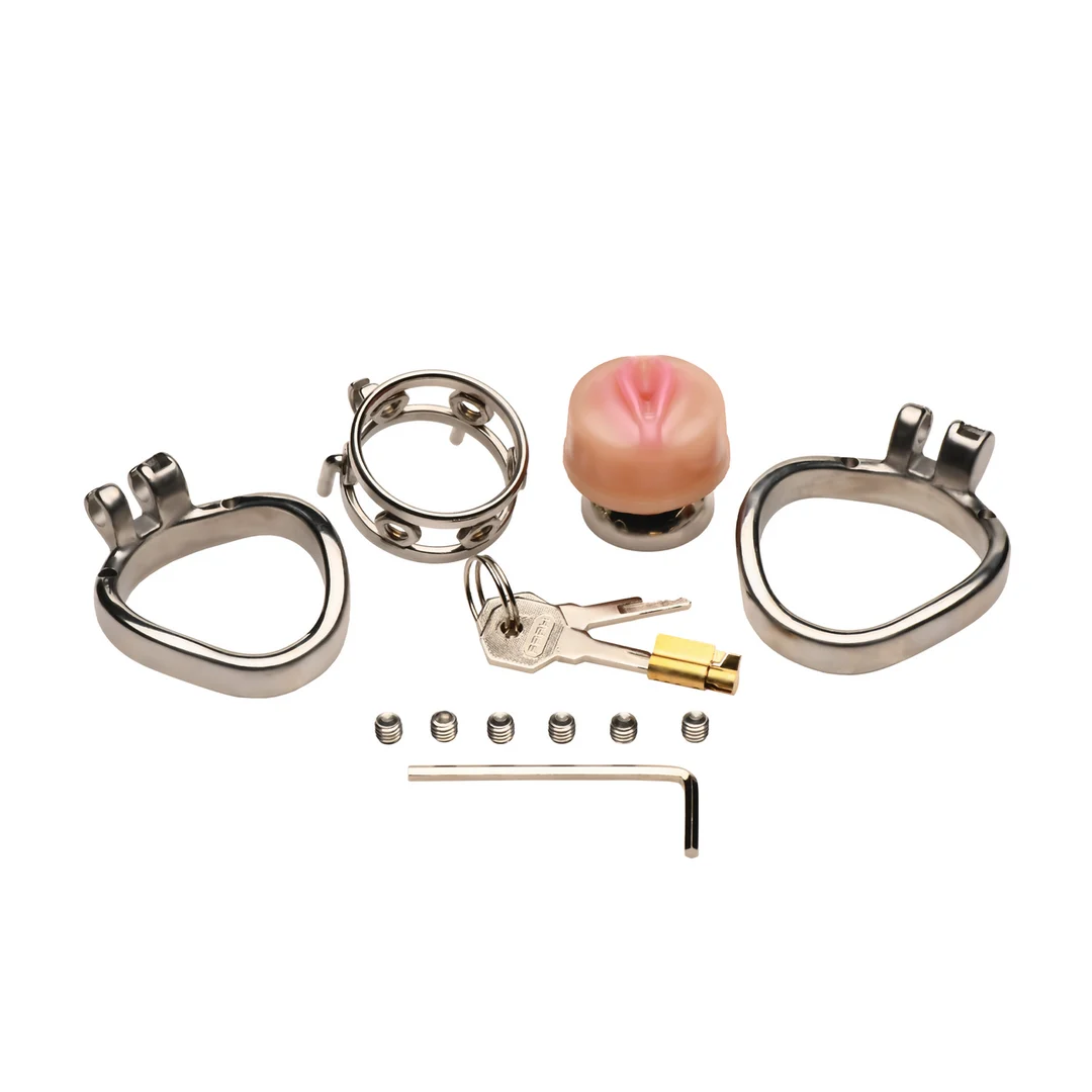 Gabbia di castità con punta morbida in silicone – Pussy Boy - immagine 4