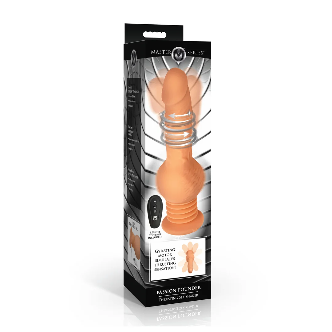 Vibratore con spinta Passion Pounder e telecomando - immagine 1