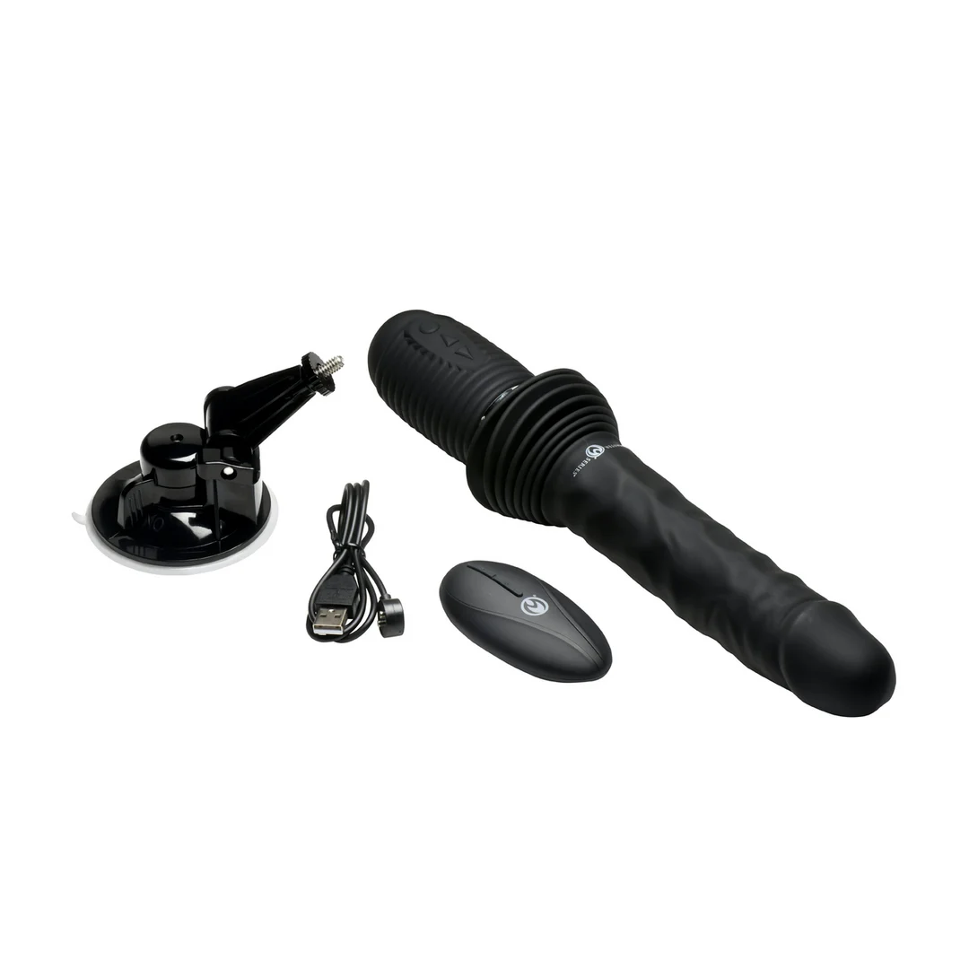 Ultimate Power Pounder dildo vibrante a spinta - immagine 3