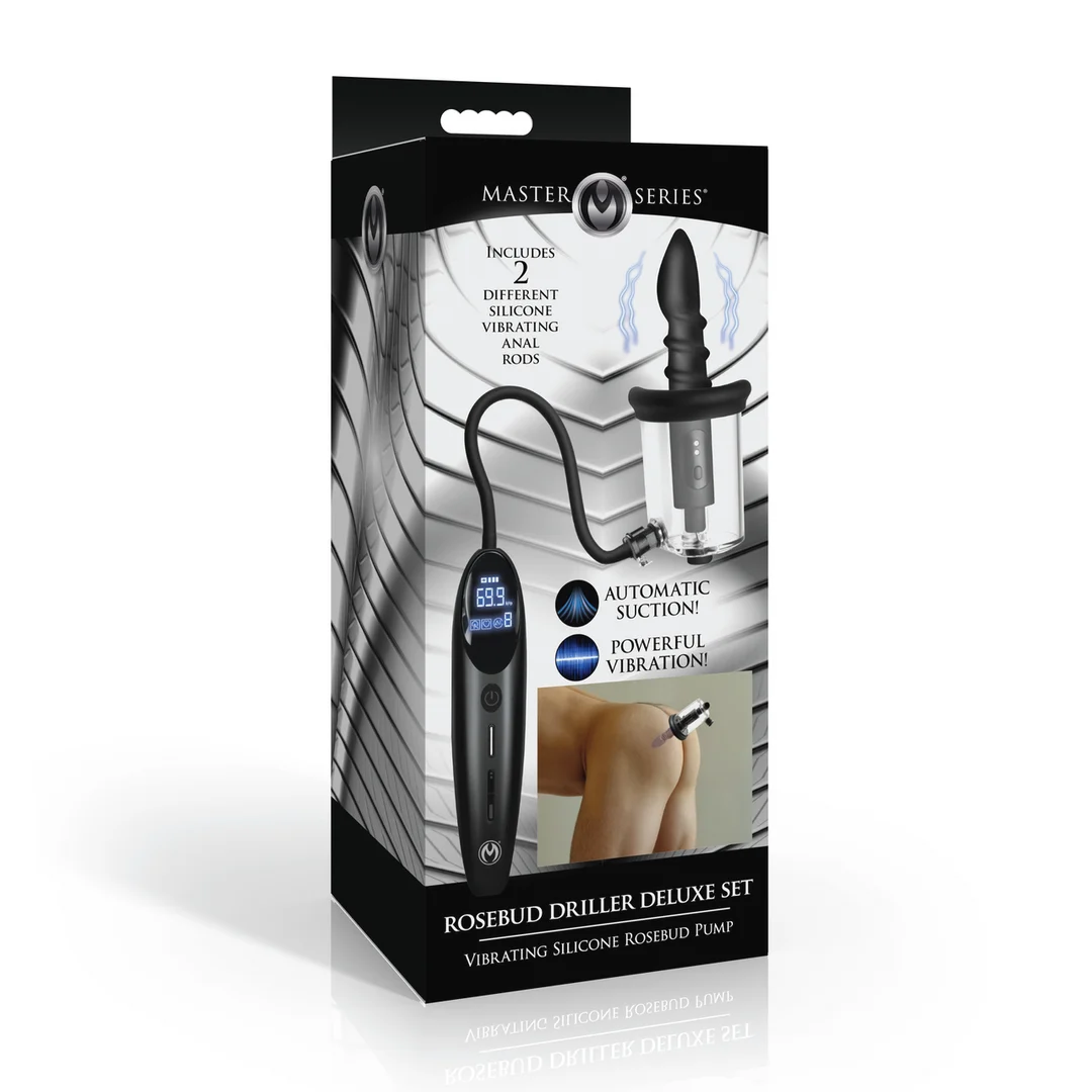 XR Brands Rosebud Driller Deluxe Set - immagine 1