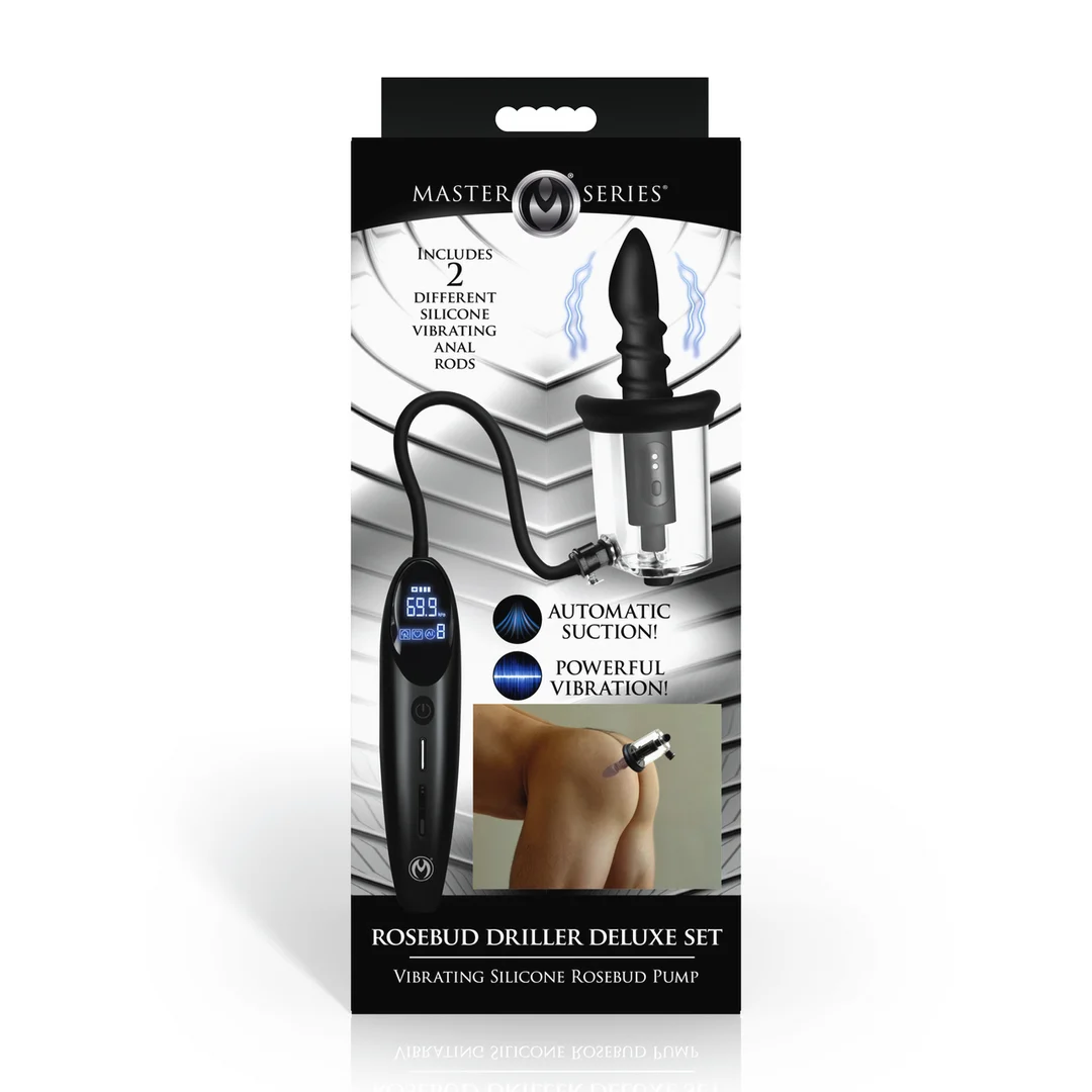 XR Brands Rosebud Driller Deluxe Set - immagine 2