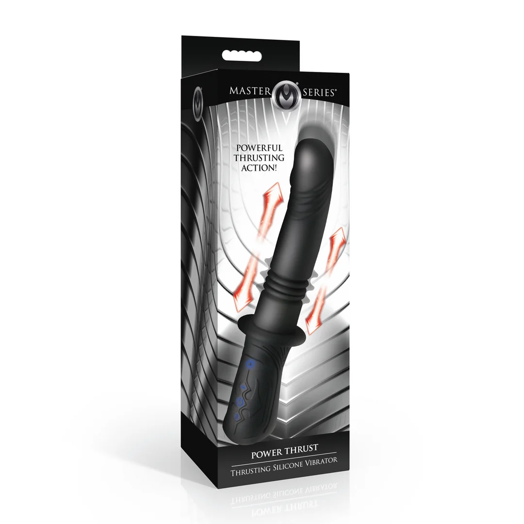 Vibratore penetrante in silicone Power Thrust di XR Brands - immagine 1