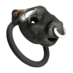 Gabbia di castità Bull nera - immagine 4