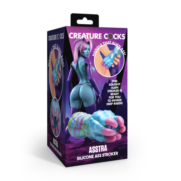 Masturbatore anale in silicone Asstra
