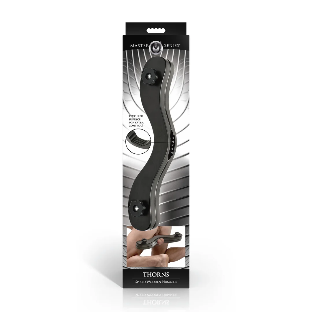 Humbler in legno nero Doren con punte - immagine 2