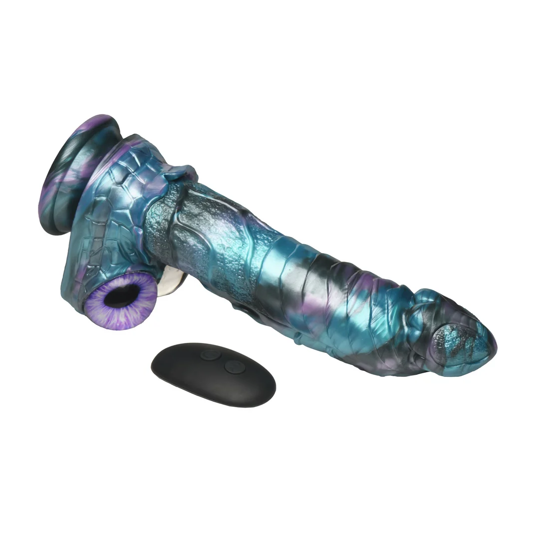 XR Brands Astro Thrust, dildo vibrante con funzione di spinta - immagine 5