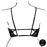 Reggiseno a triangolo in pizzo con coppe aperte per un look seducente – Le Desir - immagine 11