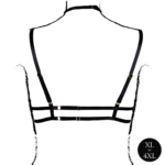Lingerie seducente con coppe aperte e fascia al collo – LIN - immagine 11