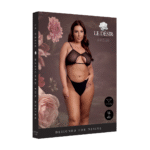 Lingerie seducente con apertura a goccia e doppie fasce sulla schiena – Le Desir - immagine 7