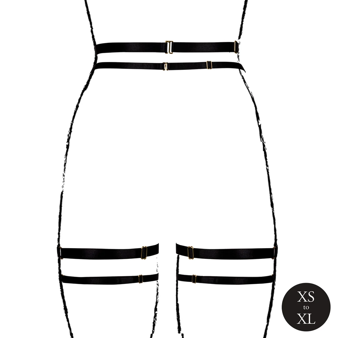 Completo reggicalze con doppie spalline, per un look curvy sexy – Le Desir - immagine 11
