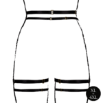 Completo reggicalze con doppie spalline, per un look curvy sexy – Le Desir - immagine 5