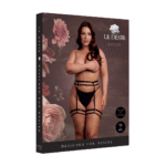 Completo reggicalze con doppie spalline, per un look curvy sexy – Le Desir